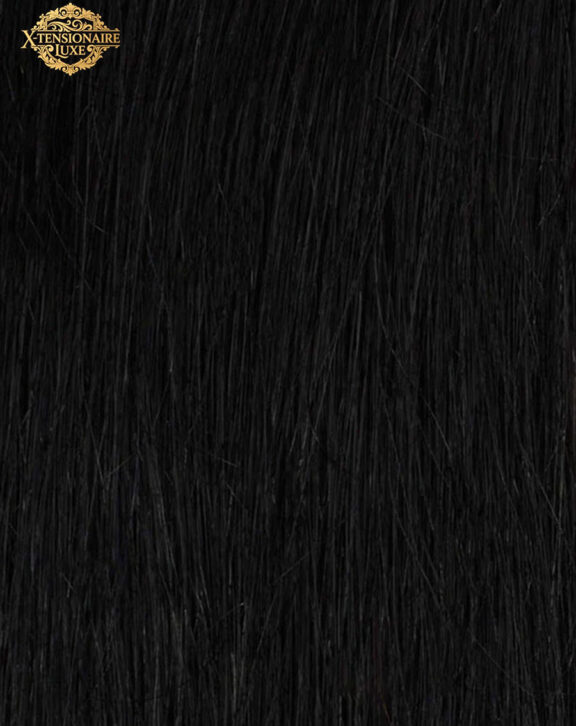 Jet Black (1) 100g Weft - Darker Shades