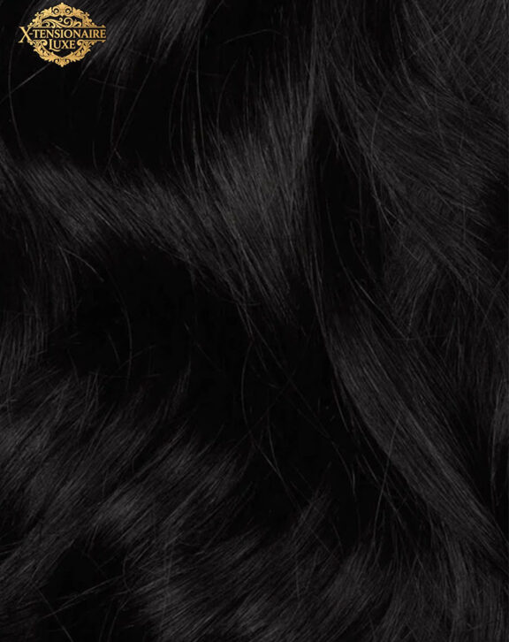 Jet Black (1) Ponytail - Darker Shades