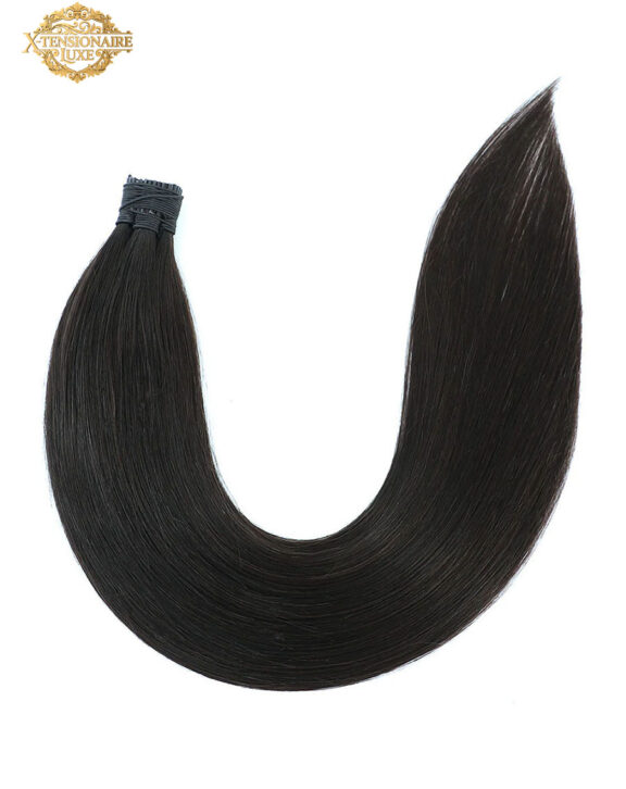 Micro Bead Hair Extensions I Tip #1b Natural Black