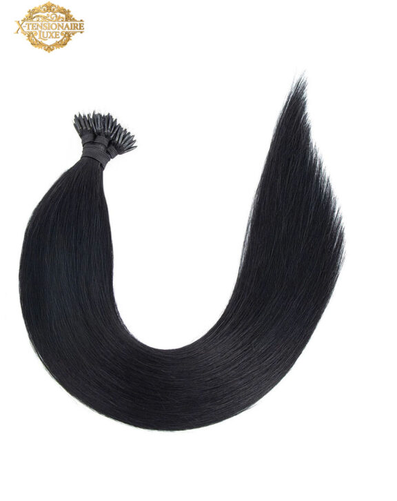 Nano Ring Hair Extensions #1 Jet Black - Darker Shades