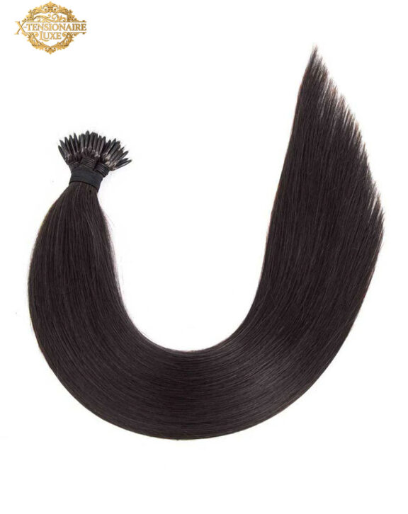 Nano Ring Hair Extensions #1c Midnight Brown - Darker Shades